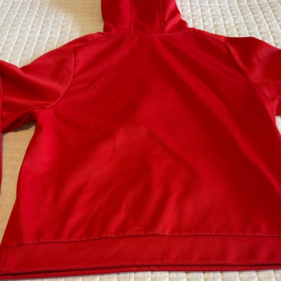 Nike Bold Red Hoodie and Joggers Set - Picture 6 of 9